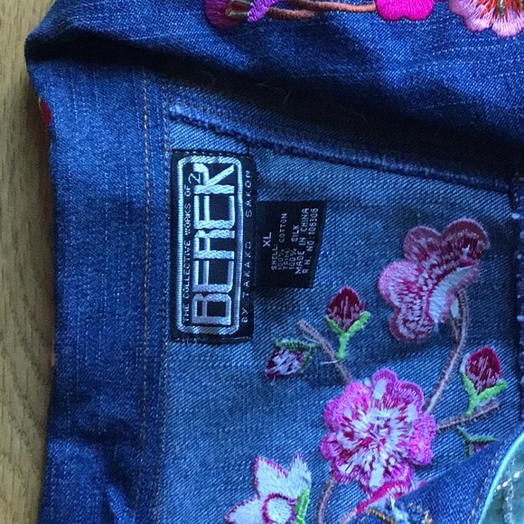 Embellished denim jacket.  New condition - Picture 3 of 3